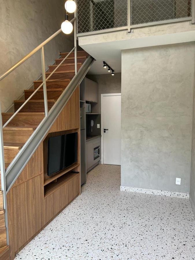 サンパウロ Pinheiros Duplex No Poolアパートホテル エクステリア 写真