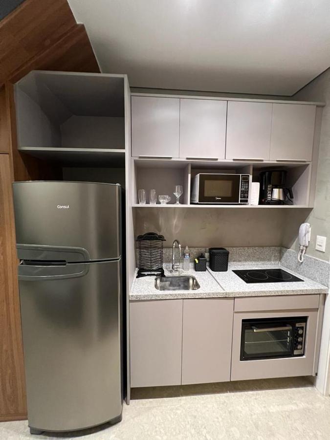 サンパウロ Pinheiros Duplex No Poolアパートホテル エクステリア 写真