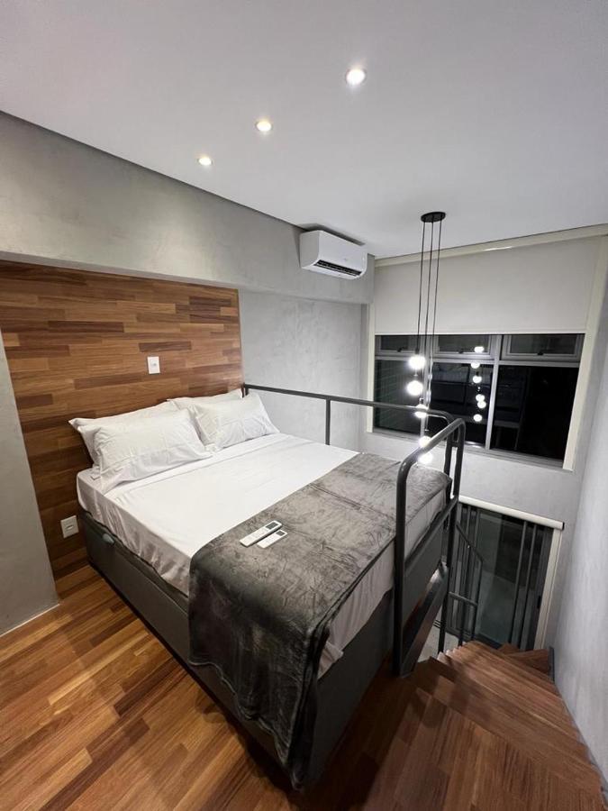サンパウロ Pinheiros Duplex No Poolアパートホテル エクステリア 写真