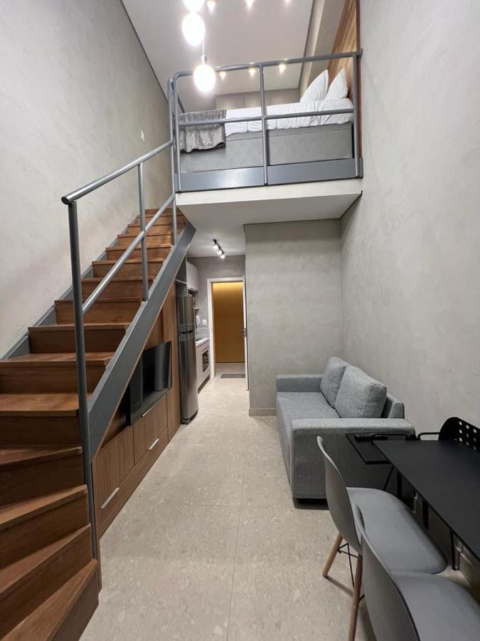 サンパウロ Pinheiros Duplex No Poolアパートホテル エクステリア 写真