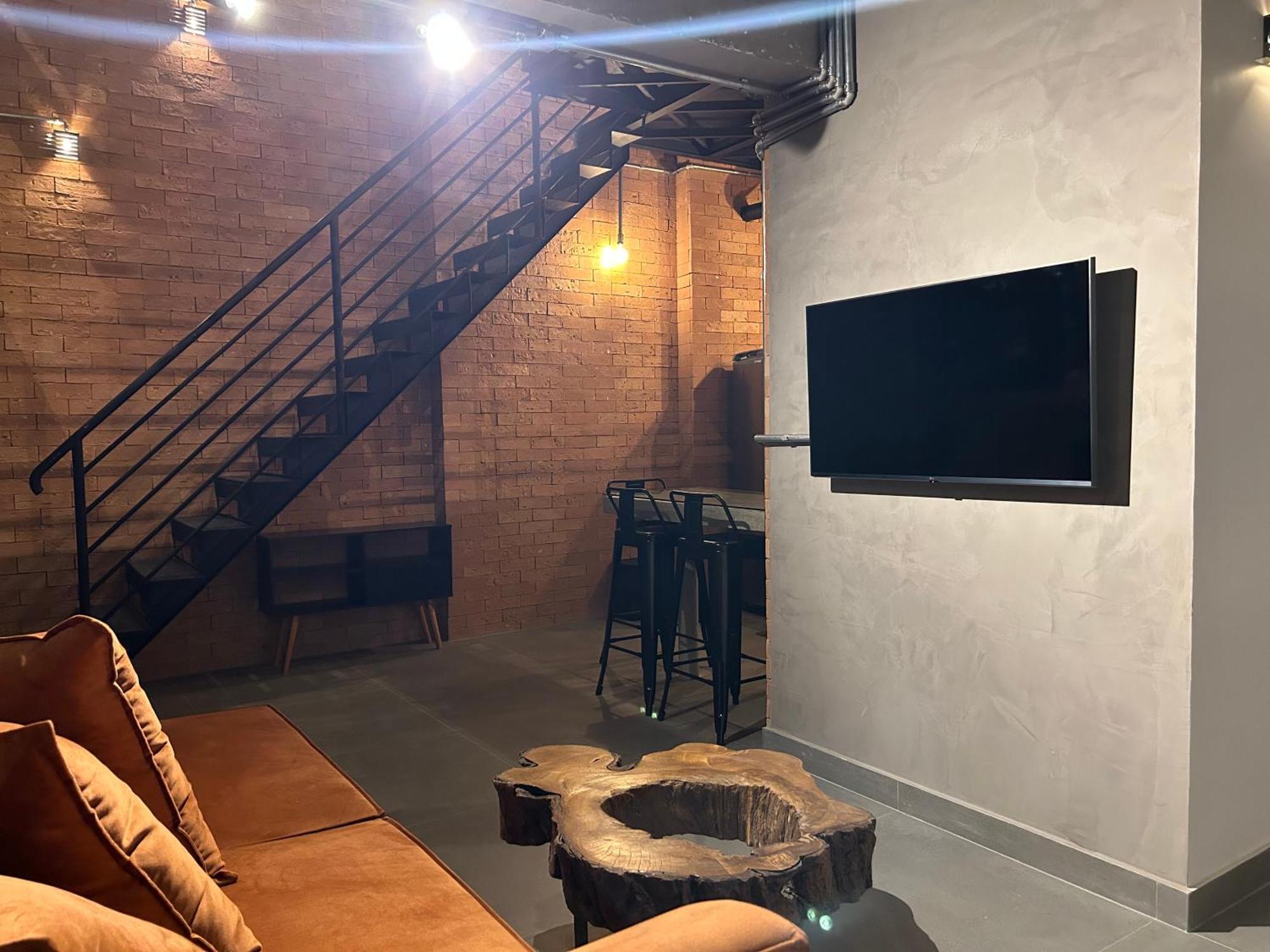 サンパウロ Pinheiros Duplex No Poolアパートホテル エクステリア 写真