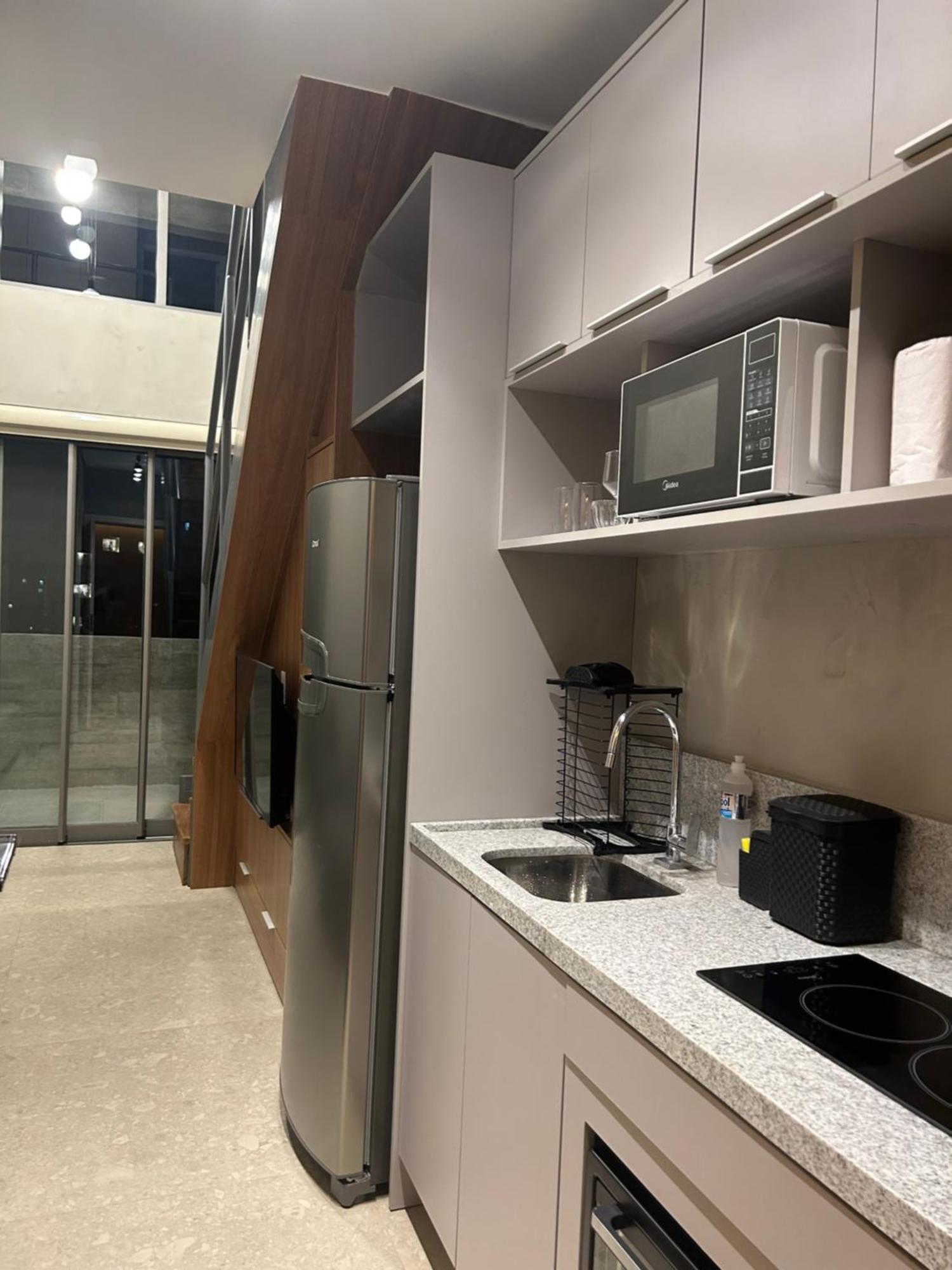 サンパウロ Pinheiros Duplex No Poolアパートホテル エクステリア 写真